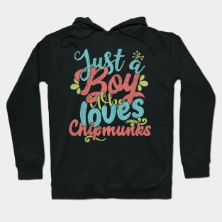 Just A Boy Who Loves Chipmunks Gift product Hoodie